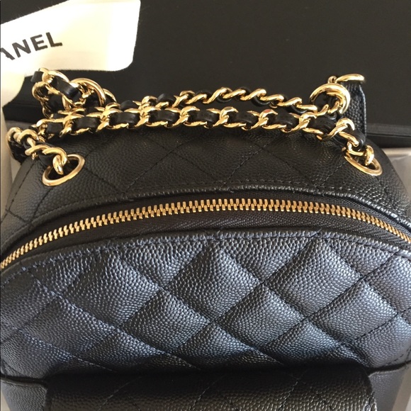 19C CHANEL Small Black Caviar Backpack❣️ - Picture 2 of 8